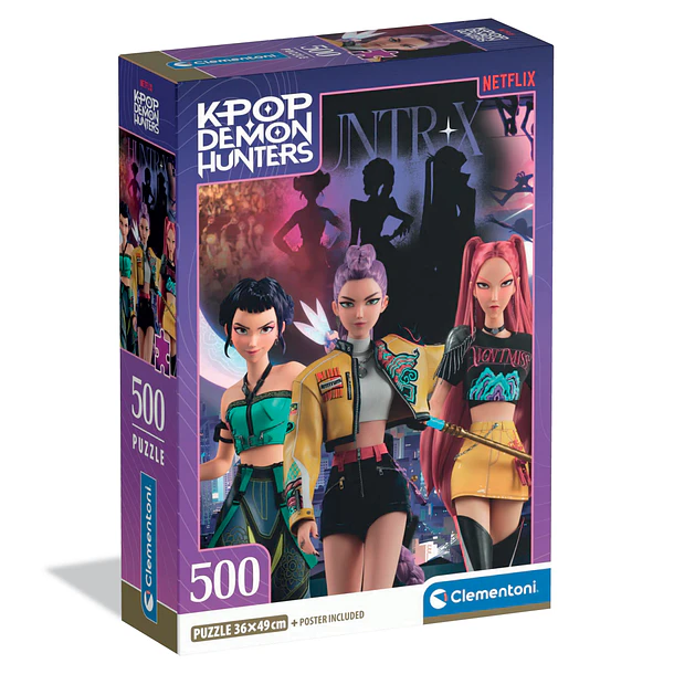 Puzzle 500 pçs - K-Pop Demon Hunters 1