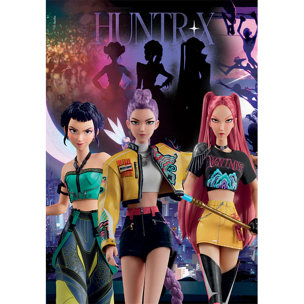 Puzzle 500 pçs - K-Pop Demon Hunters 2