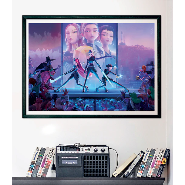 Puzzle 1000 pçs - K-Pop Demon Hunters 3