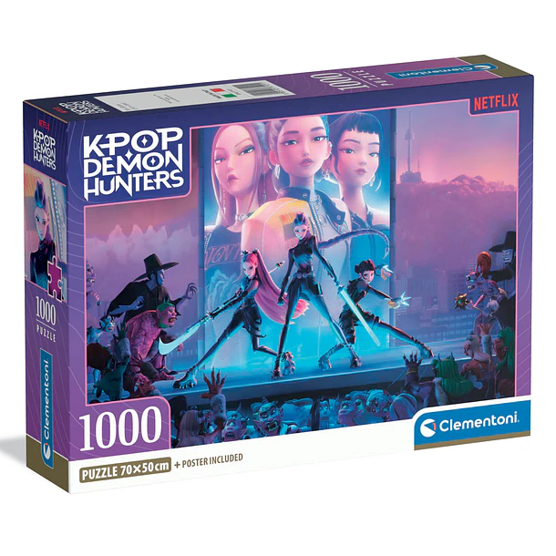 Puzzle 1000 pçs - K-Pop Demon Hunters 1