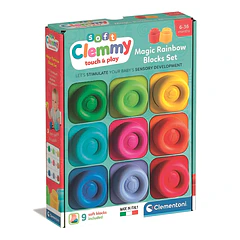 Soft Clemmy - Arco-Íris 9 Blocos
