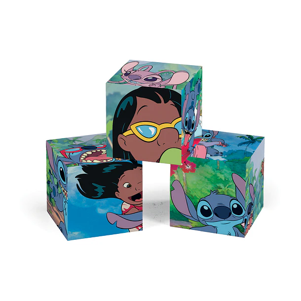 Puzzle 12 Cubos - Stitch 4