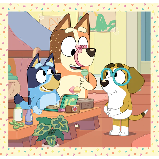 Puzzle 3 x 48 pçs - Bluey 2