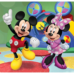 Puzzle 3 x 48 pçs - Mickey Mouse Clubhouse