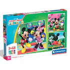 Puzzle 3 x 48 pçs - Mickey Mouse Clubhouse 1