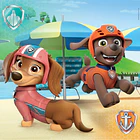 Puzzle 3 x 48 pçs - Patrulha Pata na Praia 2