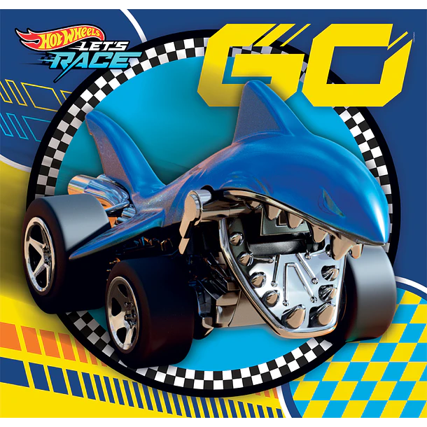 Puzzle 3 x 48 pçs - Hot Wheels 3