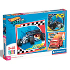 Puzzle 3 x 48 pçs - Hot Wheels 1