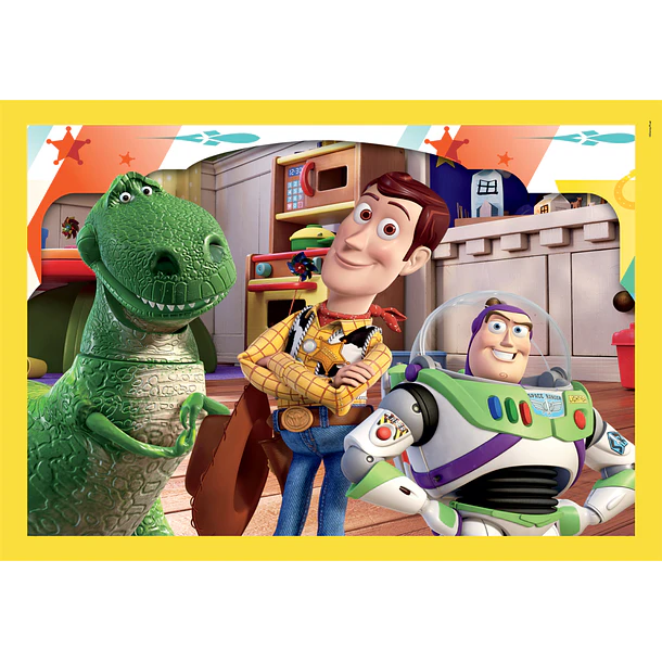 Puzzle 4 em 1 - Pixar 2