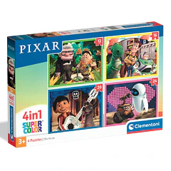 Puzzle 4 em 1 - Pixar