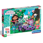 Puzzle 104 pçs - Gabby's Dollhouse e Amigos 1
