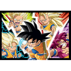 Puzzle Super 104 pçs - Dragon Ball