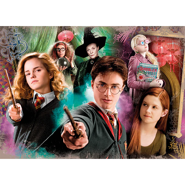 Puzzle 104 pçs - Harry Potter e Amigos 2