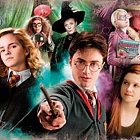 Puzzle 104 pçs - Harry Potter e Amigos 2