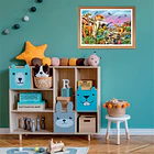 Puzzle Super 104 pçs - Land of Dinosaurs 3