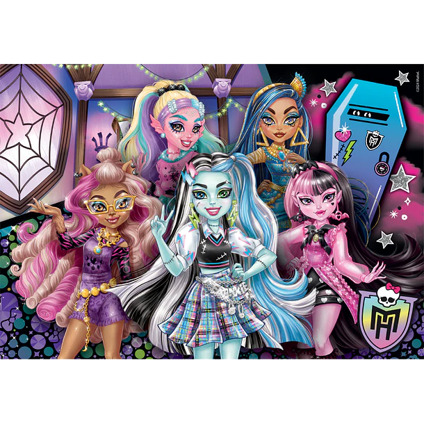 Puzzle 104 pçs - Monster High 2