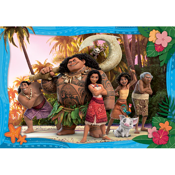 Puzzle Super 104 pçs - Disney Vaiana 2 2