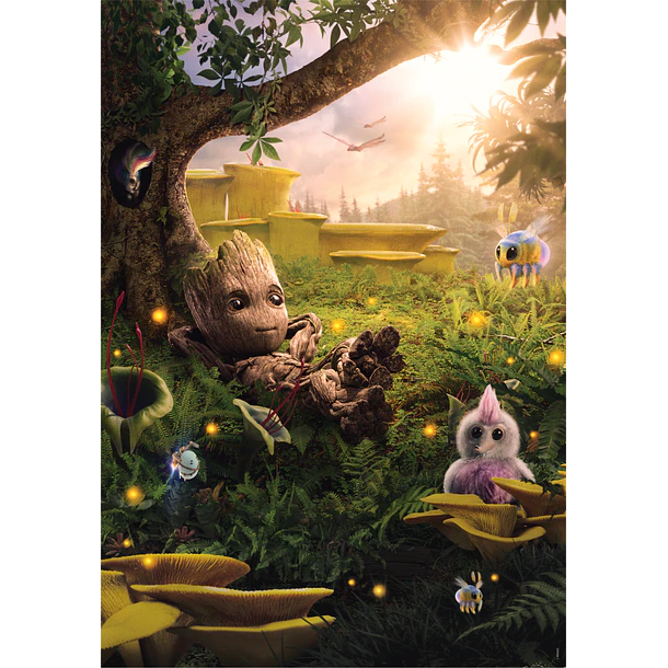 Puzzle Super 300 pçs - Marvel I AM Groot 2