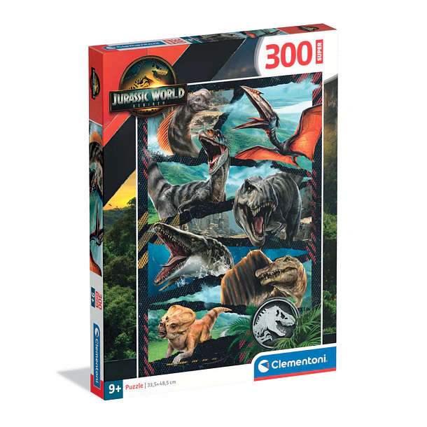Puzzle Super 300 pçs - Jurassic World 1