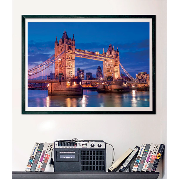 Puzzle 1000 pçs - Torre de Bridge 3