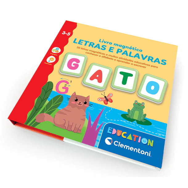 Livro Magnético - Letras e Palavras 1