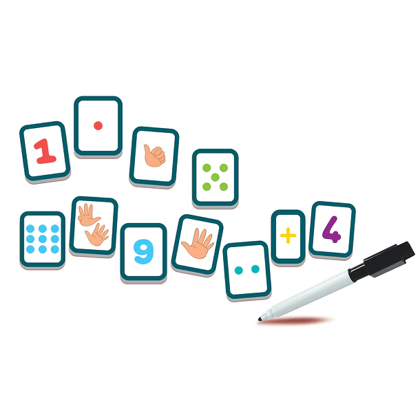 Livro Magnético - Números e Animais 3