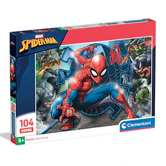 Puzzle Super 104 pçs - Spider-Man