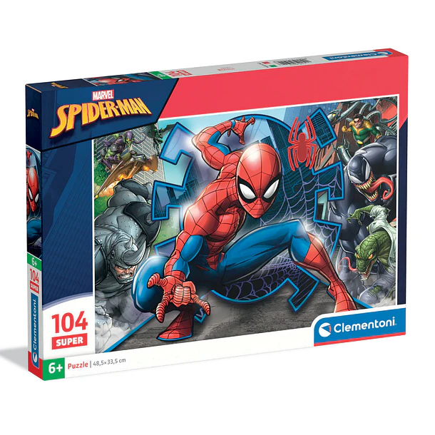 Puzzle Super 104 pçs - Spider-Man 1