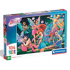 Puzzle 104 pçs - Winx 1