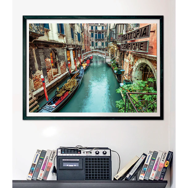 Puzzle 1000 pçs - Canal de Veneza 3