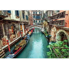 Puzzle 1000 pçs - Canal de Veneza