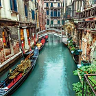 Puzzle 1000 pçs - Canal de Veneza 2