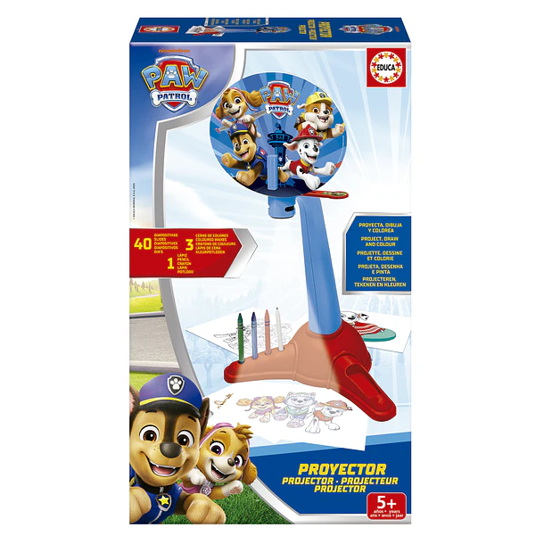 Educa - Projetor Patrulha Pata 1