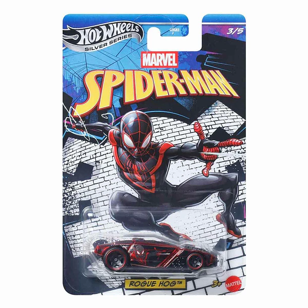 Hot Wheels Silver Series Spider-Man - Rogue Hog 