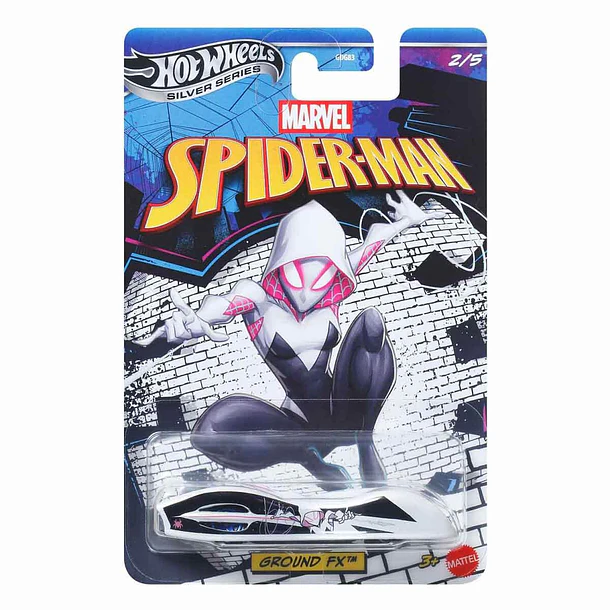 Hot Wheels Silver Series Spider-Man - Ground FX 
