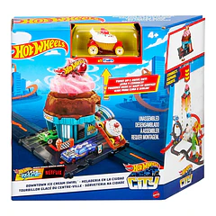 Hot Wheels City - Downtown Ice Cream Swirl