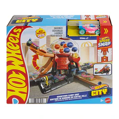 Hot Wheels City - Downtown Candy Shop