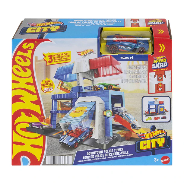 Hot Wheels City - Downtown Police Tower 1