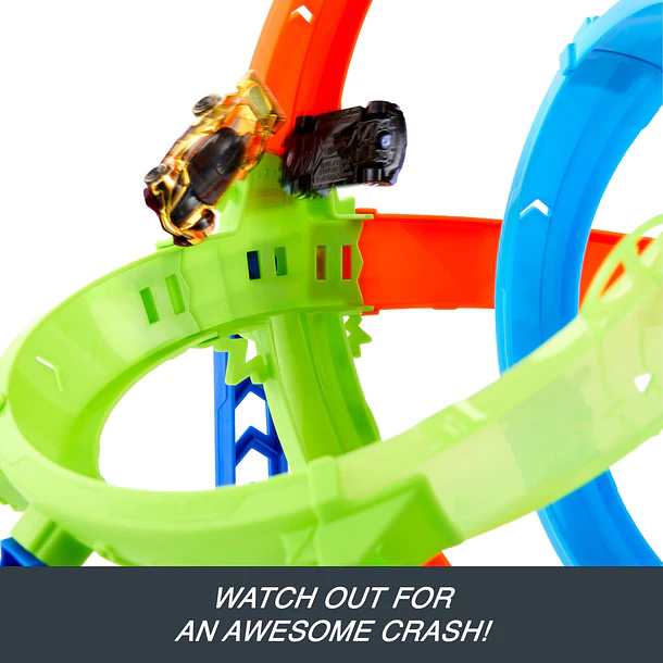 Hot Wheels Stunt Tracks - Rapid Launch Cyclone 3