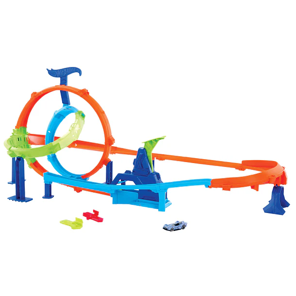 Hot Wheels Stunt Tracks - Rapid Launch Cyclone 2