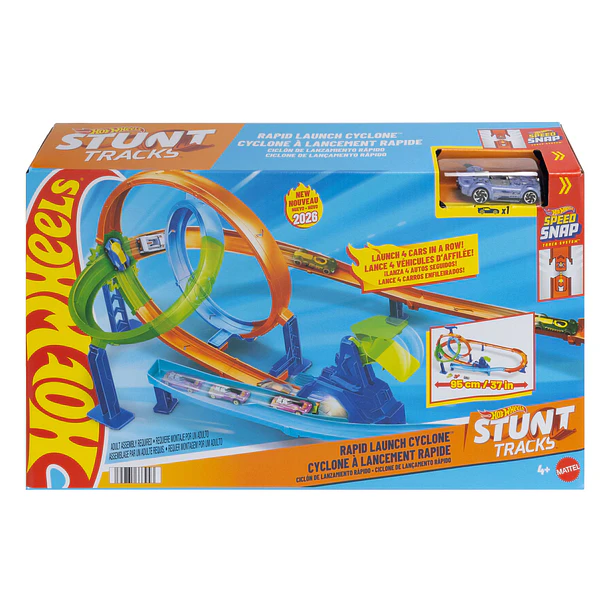 Hot Wheels Stunt Tracks - Rapid Launch Cyclone 1