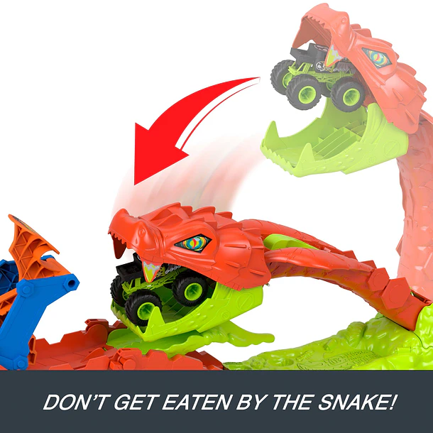 Hot Wheels Monster Trucks - Snake Slam Takedown 5