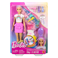Barbie Arco-Íris Cabelo Brilhante