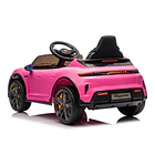 Porsche Taycan Turbo S Rosa 12V 2