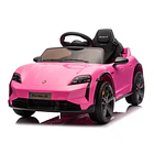 Porsche Taycan Turbo S Rosa 12V 1