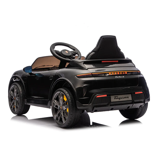Porsche Taycan Turbo S Preto 12V 2