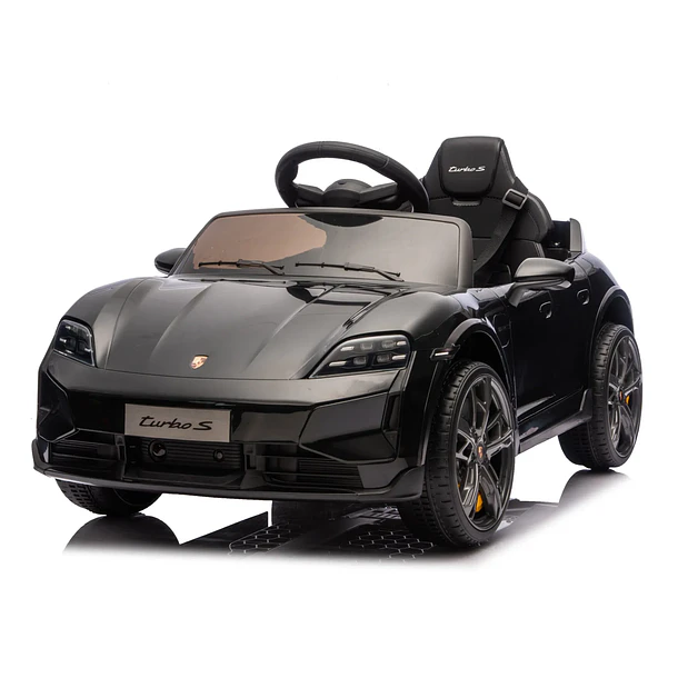 Porsche Taycan Turbo S Preto 12V 1