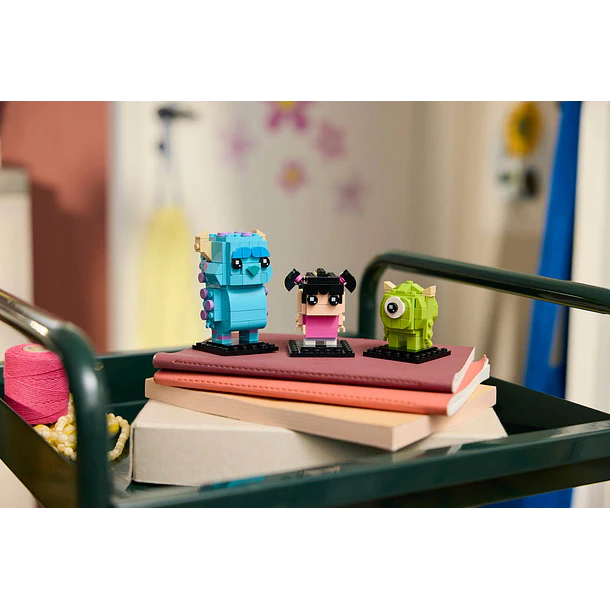 BrickHeadz - Figuras de Sulley, Mike e Boo 7