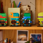 BrickHeadz - Figuras de Teenage Mutant Ninja Turtles 5