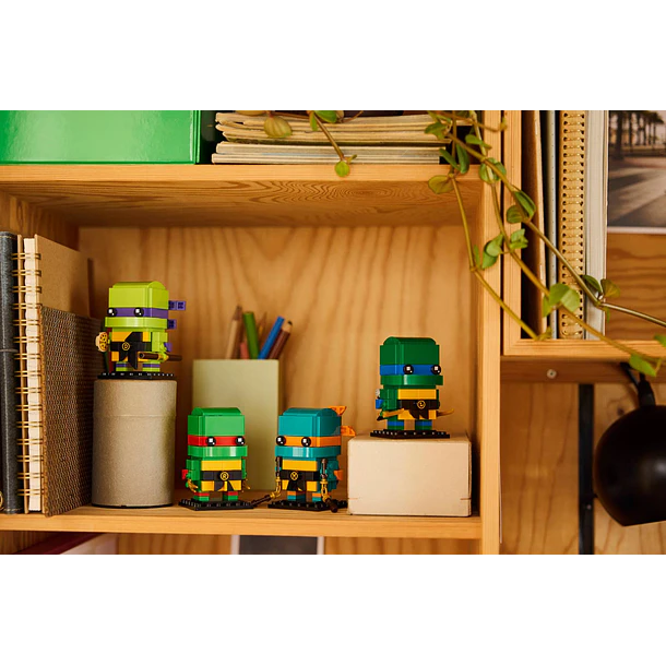 BrickHeadz - Figuras de Teenage Mutant Ninja Turtles 8